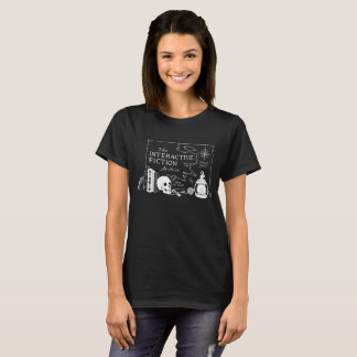 SI camiseta del archivo (tinta blanca) (f)