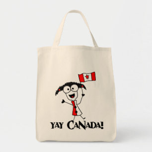 ¡Sí Canadá! Bolso de tela