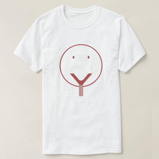 Sí cara - Red01. Camiseta (Diseño del anverso)