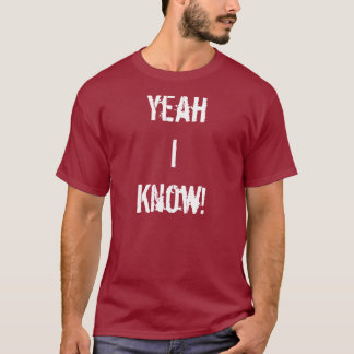 Sí, conozco la camiseta