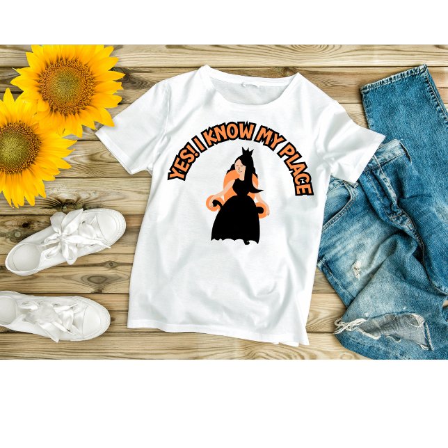 ¡Sí! Conozco mi motriz camiseta de cuello V (Subido por el creador)