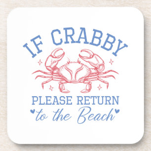 Si Crabby vuelve al conjunto de posavasos de bebid