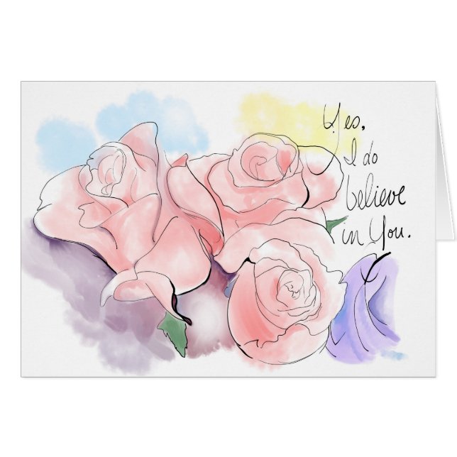 Sí, creo en ti. (Anverso (Horizontal))