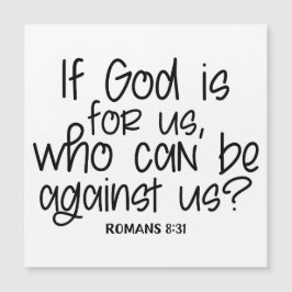 ¿Si Dios es por nosotros los que pueden estar en c