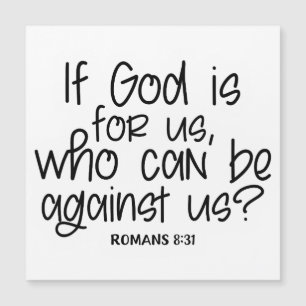 ¿Si Dios es por nosotros los que pueden estar en c