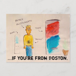 Si eres de la postal del doode de Boston