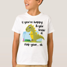 Si eres feliz y sabes que es camiseta (ligera)