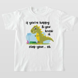 Si eres feliz y sabes que es camiseta (ligera)