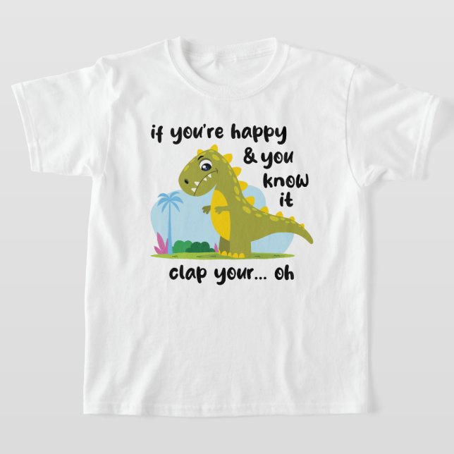 Si eres feliz y sabes que es camiseta (ligera) (Distribución)