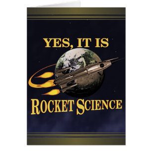 Sí, es tarjeta de la ingeniería espacial