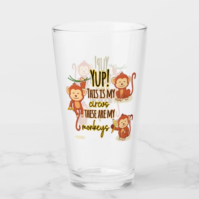 ¡Sí! Este es mi circo, estos son mis tres monos (Anverso)