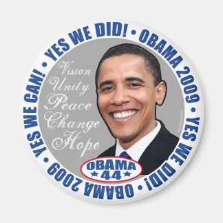 Sí, hicimos el imán del presidente Obama