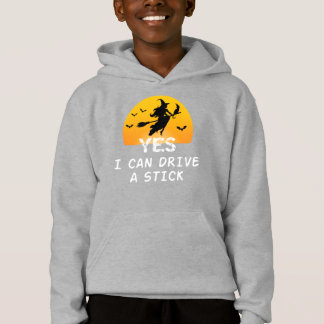 Sí ICan Drive A Stick T-Shirt Fiesta Funny Witch