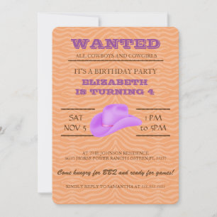 ¡SÍ! Invitación a la fiesta de cumpleaños de Nova