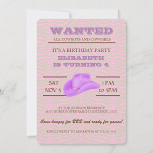 ¡SÍ! Invitación a la fiesta de cumpleaños de Nova