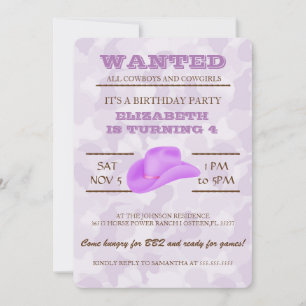¡SÍ! Invitación a la fiesta de cumpleaños de Nova