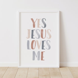 Sí Jesús me ama decoración para guardería de Bohol