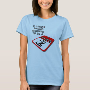 Si la tensión quemó la camiseta divertida de las