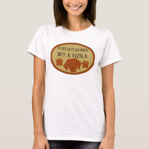 Si la vida le consigue abajo. Compre una camiseta