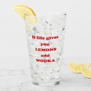 Si la vida le da los limones, añada la vodka -