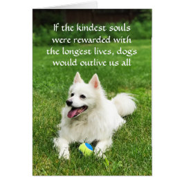 Si las almas más amables - Tarjeta de arte de 5" x