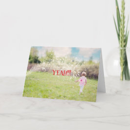 SÍ - LO HICIERON TARJETA DE FELICITACIONES