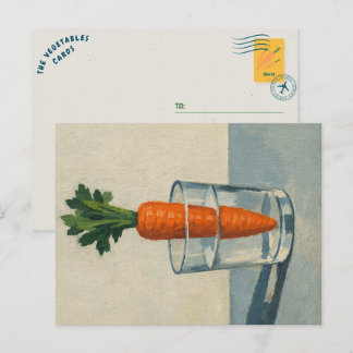Si Lo Sembra, Crecerá | Tarjeta Postal De Zanahori