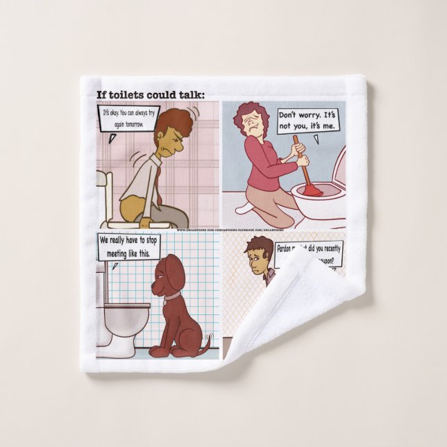 Si los inodoros pudieran hablar (Toallita)