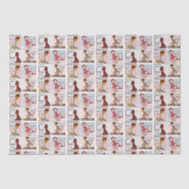 Si los inodoros pueden hablar de papel de tejidos