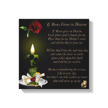 Si los Rosas crecen en el cielo, impresión de lien