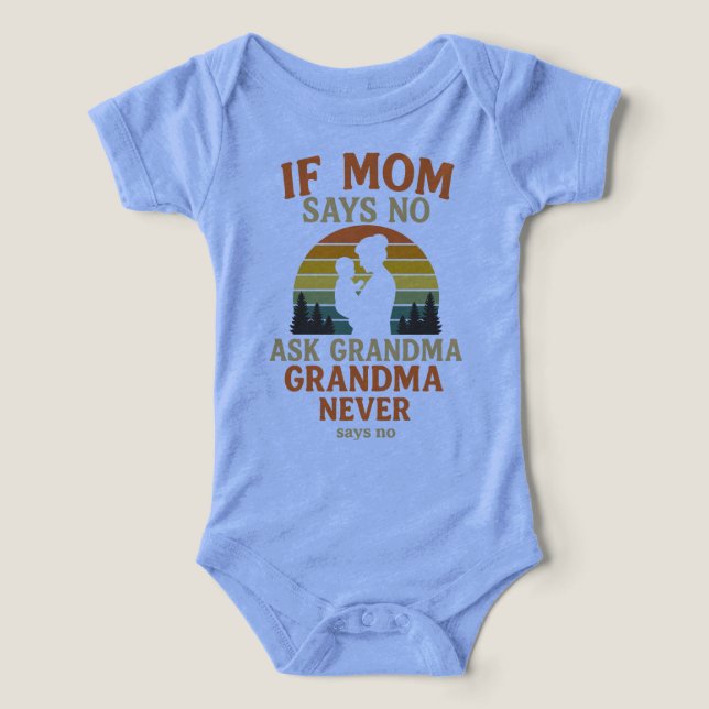 Si mamá dice que no le preguntes a la abuela (Diseño delantero )