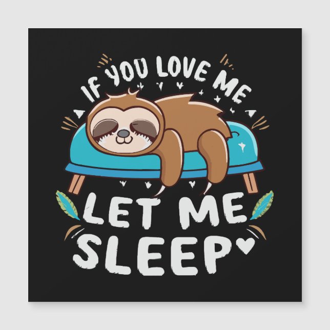 Si me amas déjame dormir (Anverso)