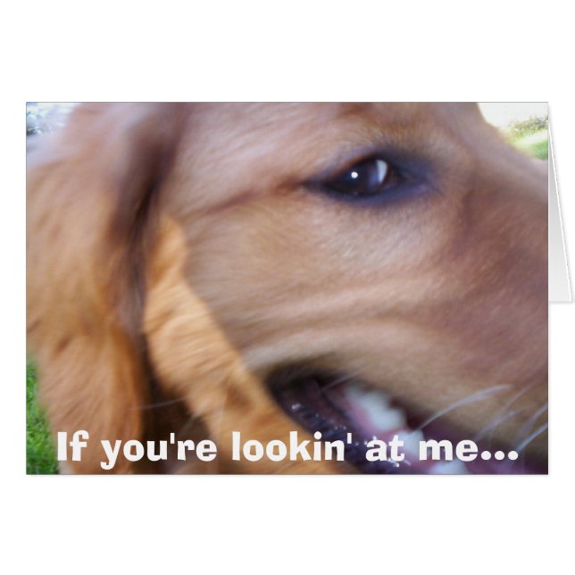 Si me estás mirando... (Anverso (Horizontal))