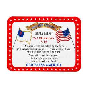 Si mi gente se humilla imán del verso