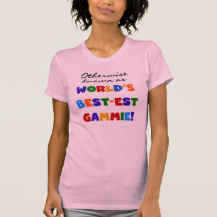 Si no conocido como camisetas del Mejor-est Gammie