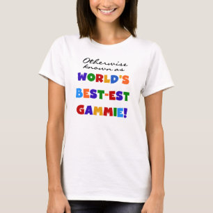Si no conocido como camisetas del Mejor-est Gammie
