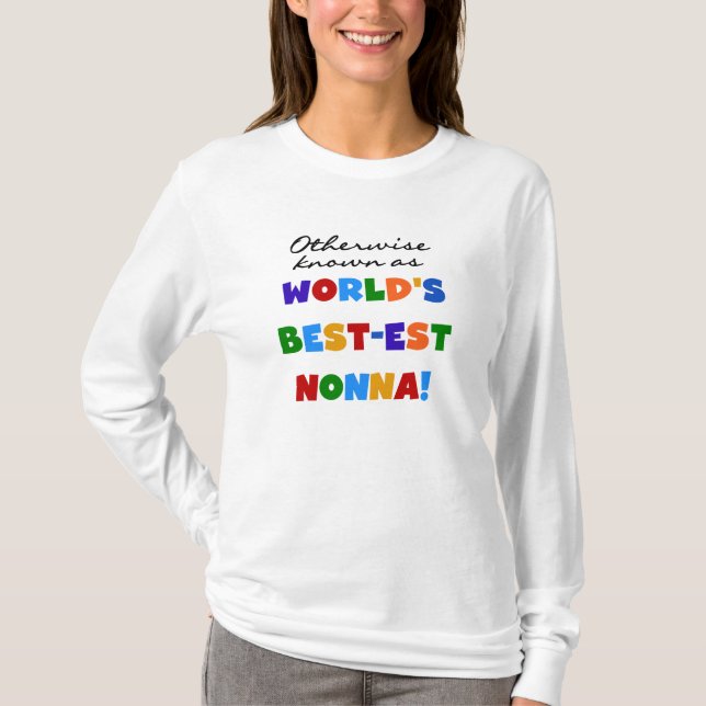 Si no conocido como regalos de las camisetas del (Anverso)