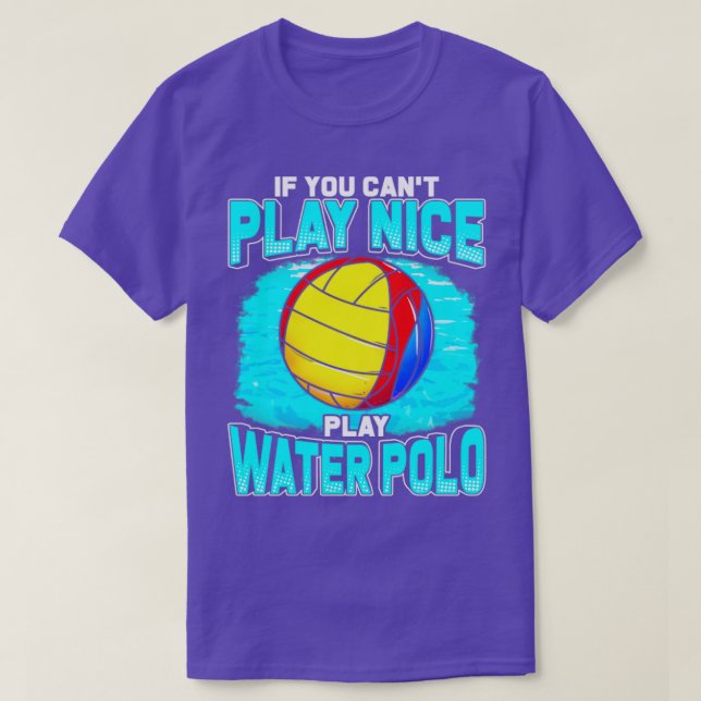 Si No Se Puede Jugar Bien Jugar A Agua Polo (Diseño del anverso)