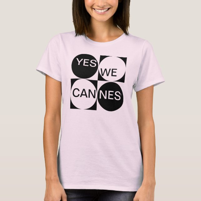 Sí nosotros camiseta de Cannes (Anverso)