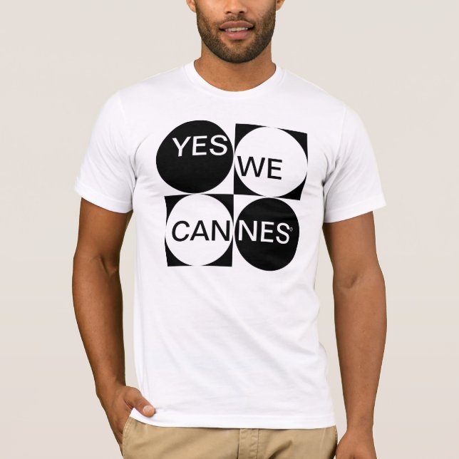 Sí nosotros camiseta de Cannes (Anverso)