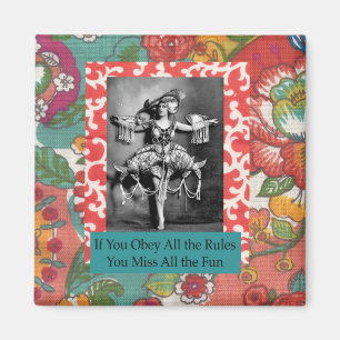 Si Obedece Todas Las Reglas... Imán divertido