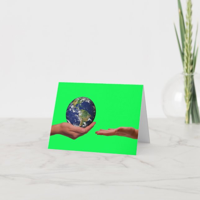 Si pudiera darte la Tarjeta Mundial (Anverso)