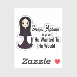 Si Quería Un Pegatina