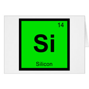 Si - Química del Silicio Símbolo de la Tabla Perió