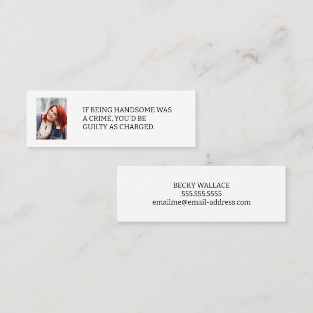 Si se trata de una tarjeta de llamadas de fotos at (Anverso / Reverso)