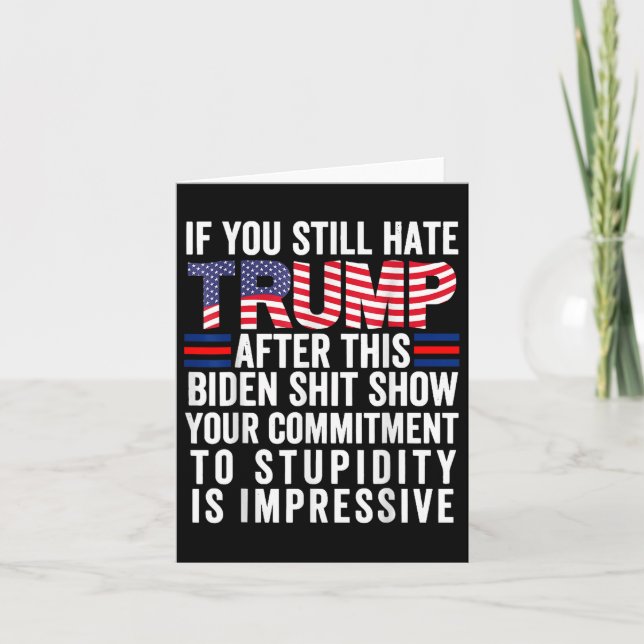 Si Sigues Odiando A Trump Después De Este Programa (Anverso)