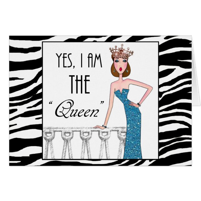 Sí, soy la "Reina" (Anverso (Horizontal))