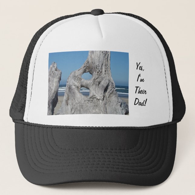 ¡Sí, soy su papá! gorras deportivas Driftwood Océa (Anverso)