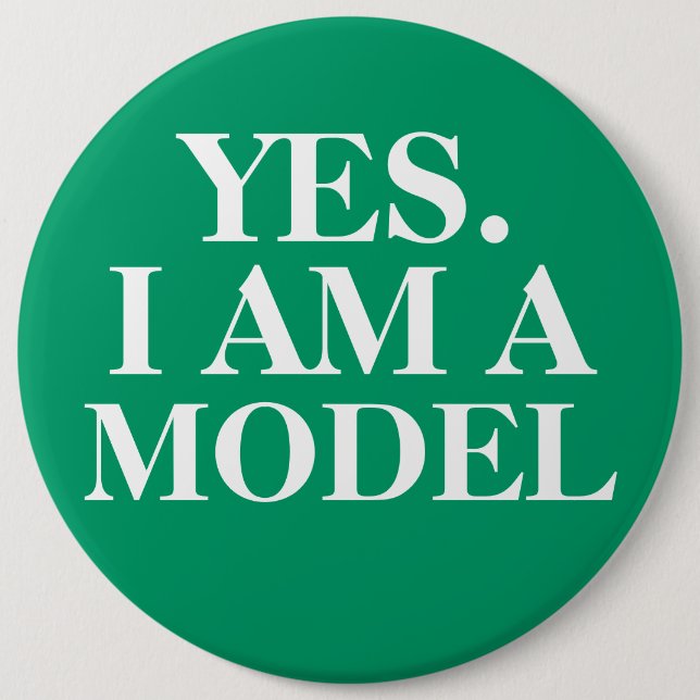 Sí. SOY un botón de gran tamaño MODELO (Anverso)