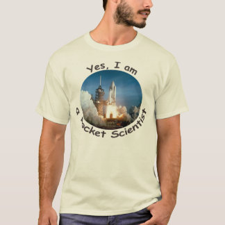 Sí, soy una camiseta del científico de Rocket